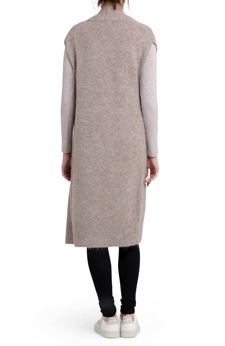 Ripe Maternity Heathered Relaxed Fit Maternity/Nursing Vest, Alternate, color, 