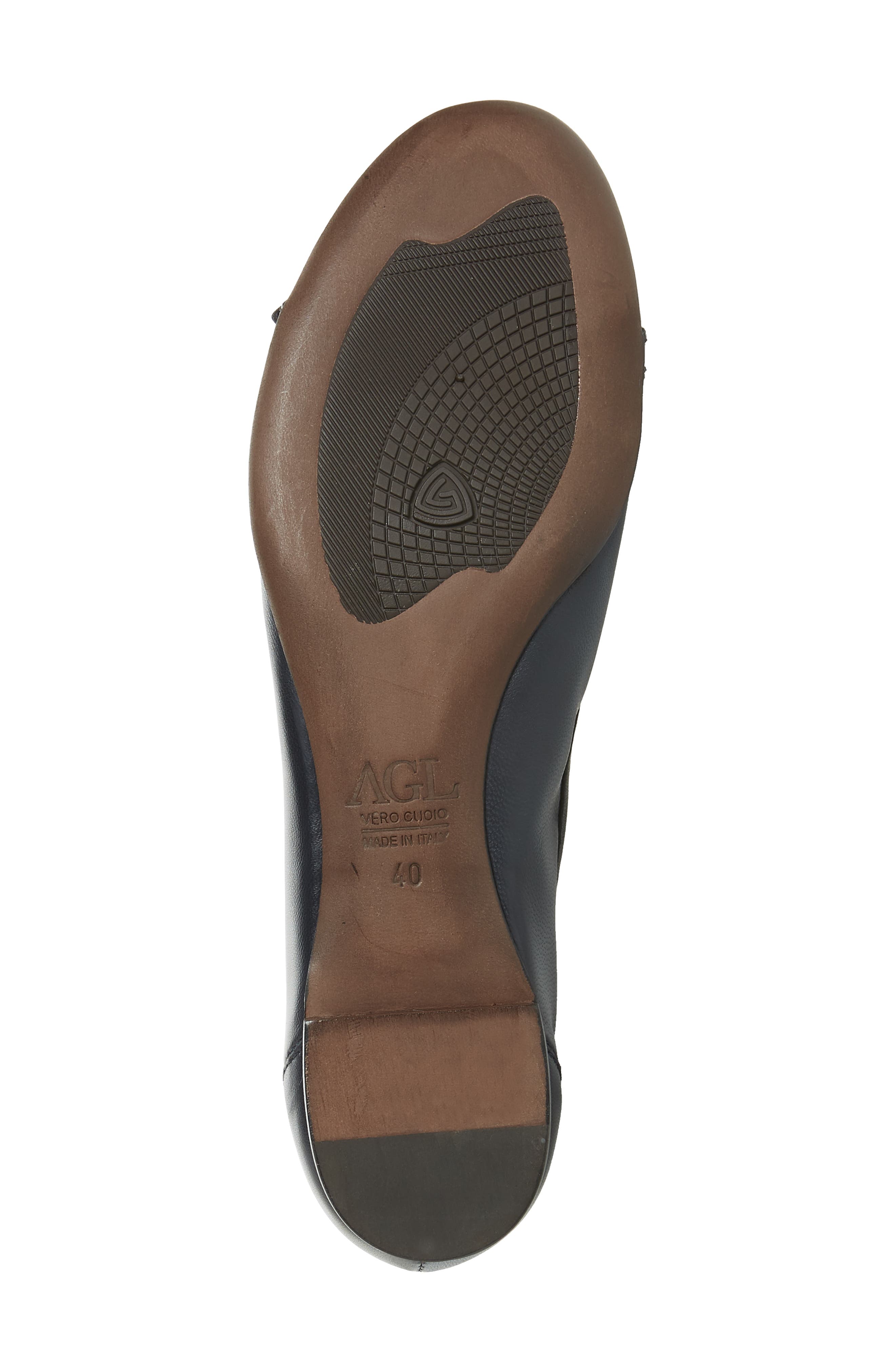 AGL Cap Toe Ballerina Flat, Alternate, color, 