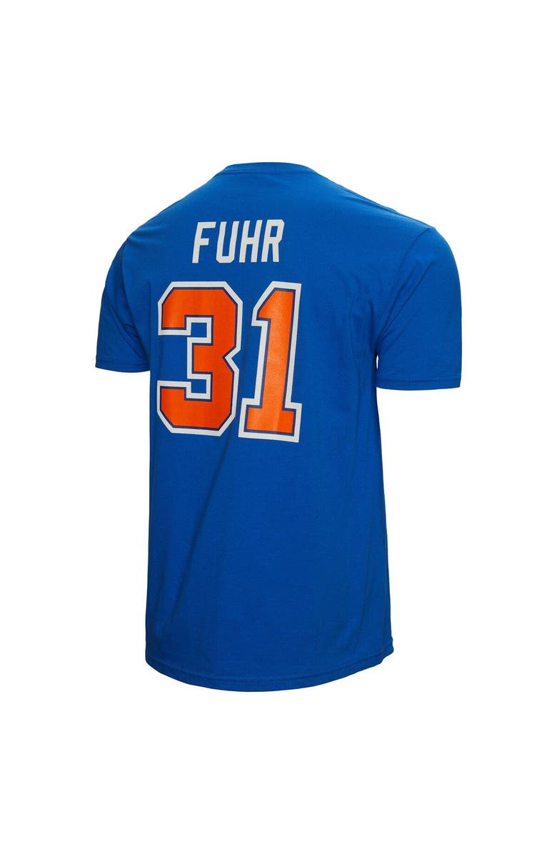 Mitchell & Ness Men's Mitchell & Ness Grant Fuhr Royal Edmonton Oilers  Name & Number T-Shirt, Alternate, color, Royal