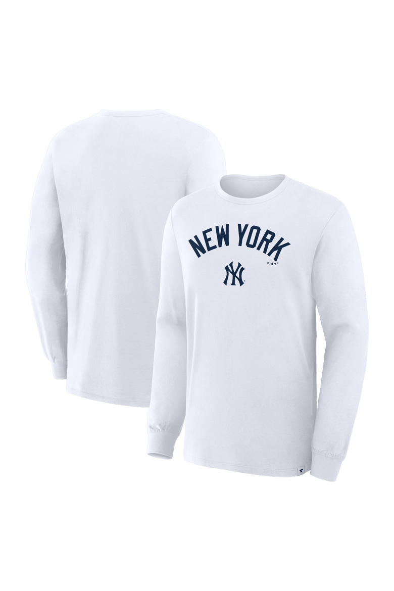 Men's Fanatics White New York Yankees Lock-Up Legacy Long Sleeve T-Shirt, Main, color, White