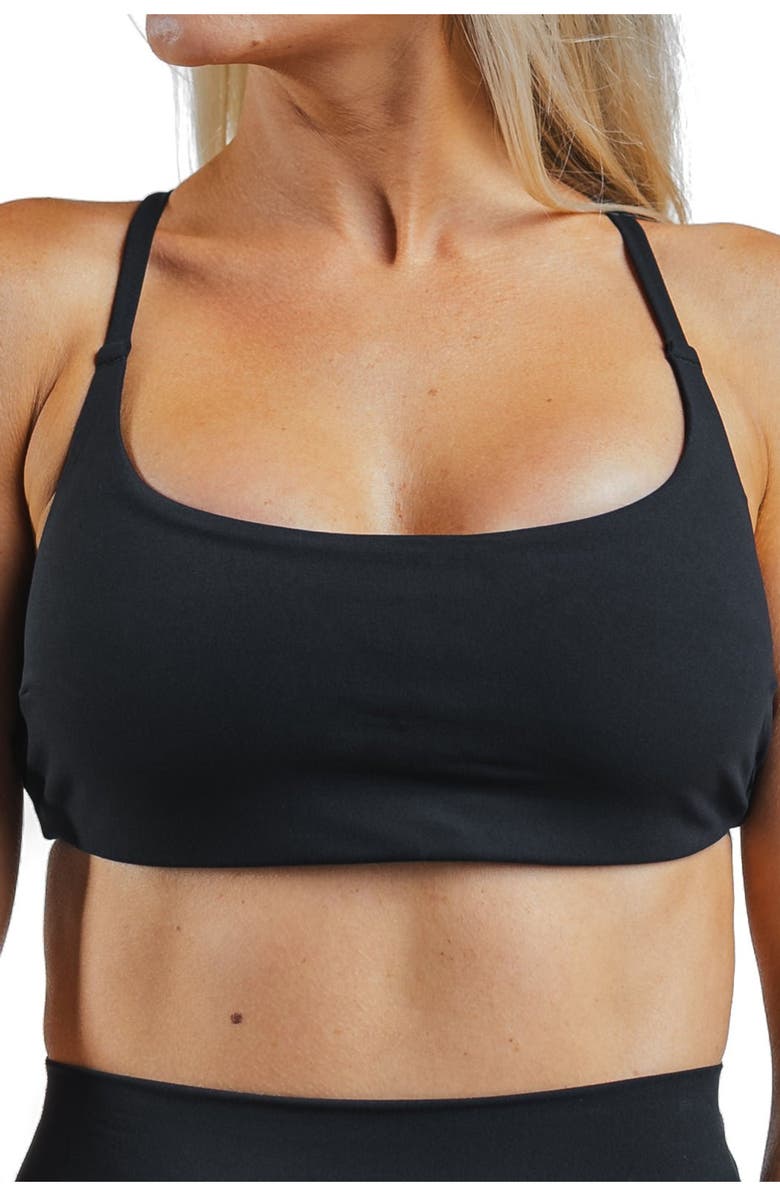 Vitality Cloud II Strappy Bra, Alternate, color, Midnight
