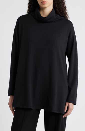 Eileen Fisher Cowl Neck Knit Top