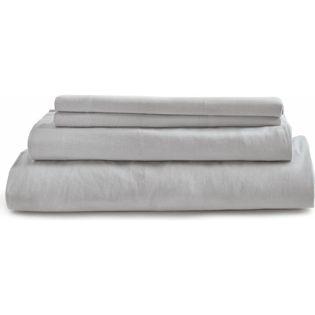 Modern Threads Cotton Flannel Sheet Set In Mist