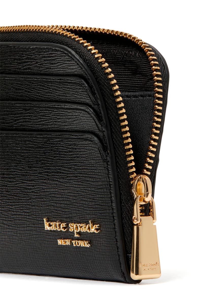 Kate Spade New York devin saffiano leather card case, Alternate, color,