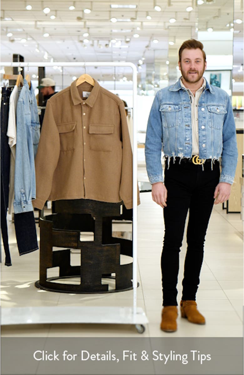 Tweed Overshirt, sales video thumbnail