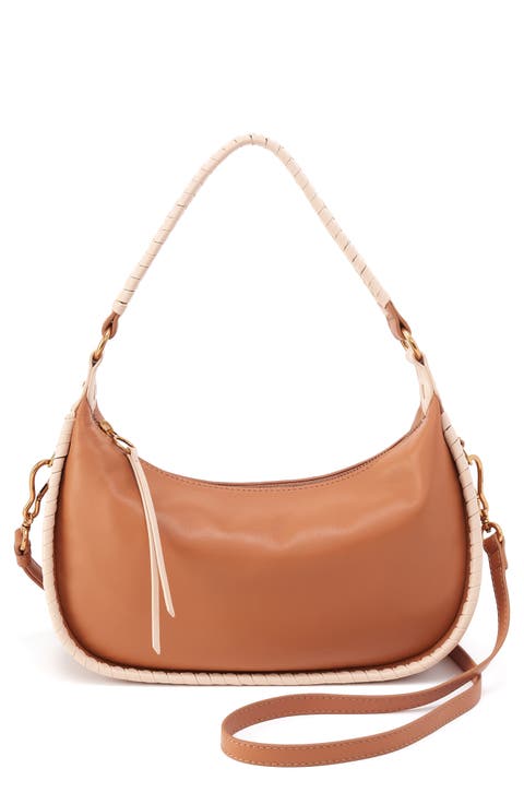 Mia Leather Crescent Hobo