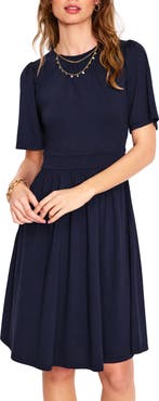 Boden Louisa Cotton Blend Jersey Dress