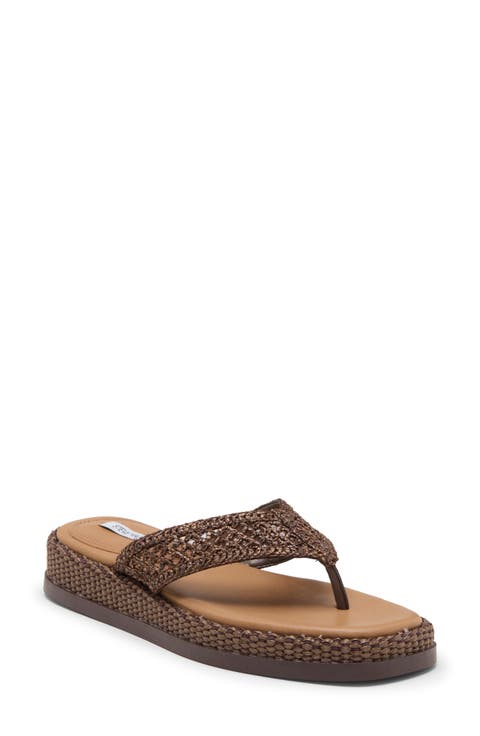 Bella Thong Platform Slide Sandal