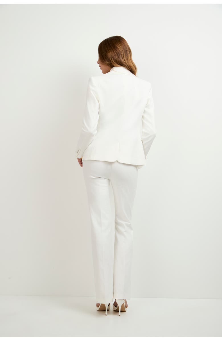 Trina Turk Incanta Blazer, Alternate, color, Whitewash