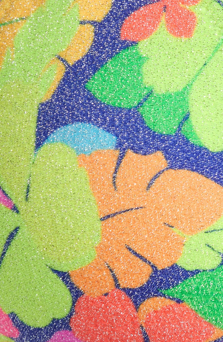 Kulani Kinis Classic Tie Halter Bikini Top, Alternate, color, Neon Sunset