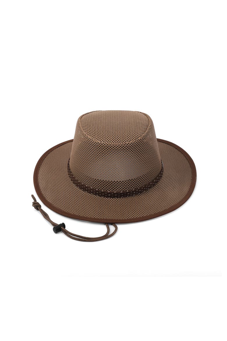 Elias Men's Durable Mesh Hat, Alternate, color, Chocolate