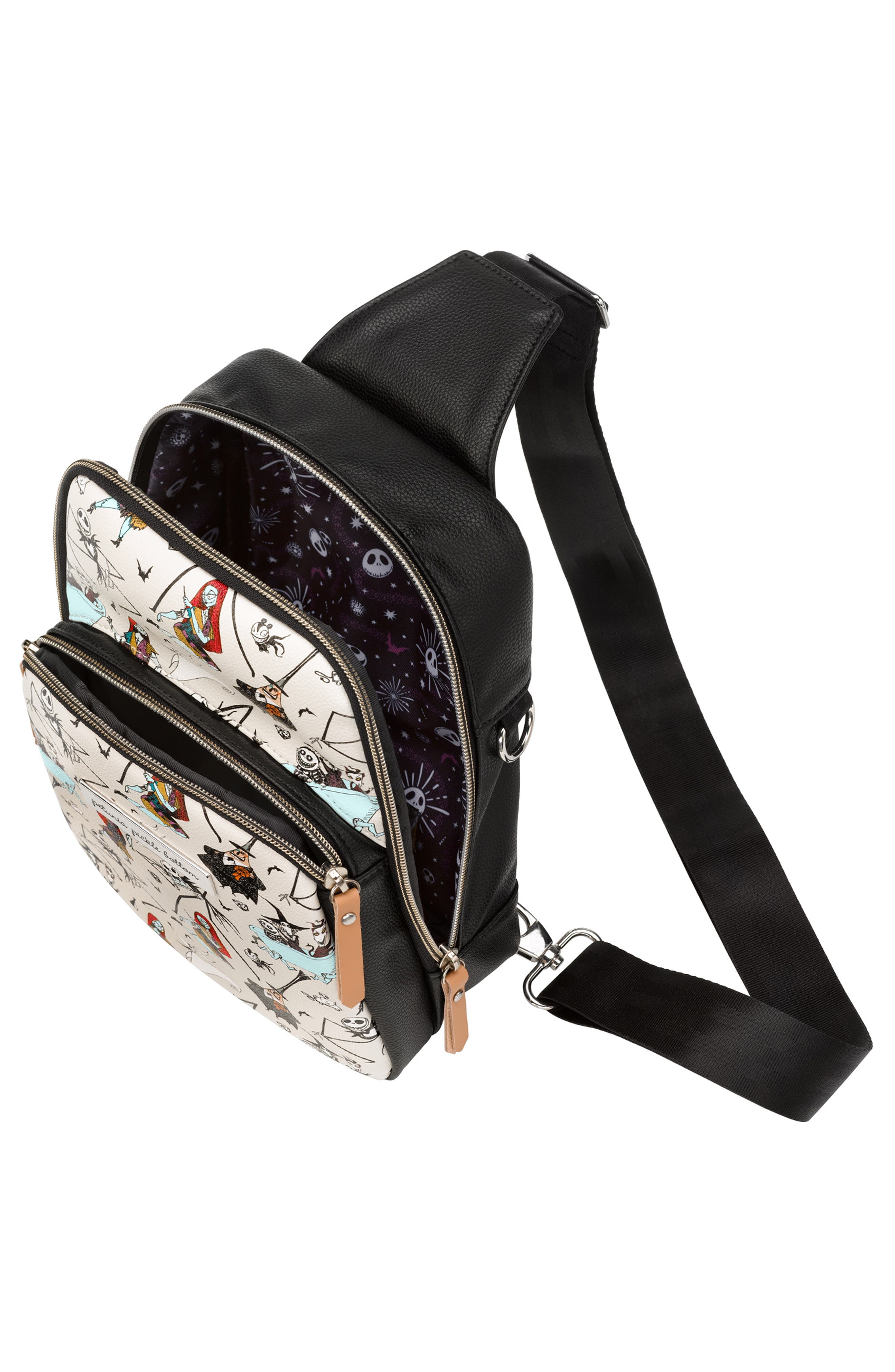 Petunia Pickle Bottom x Disney The Nightmare Before Christmas Crisscross Sling Bag, Alternate, color, 