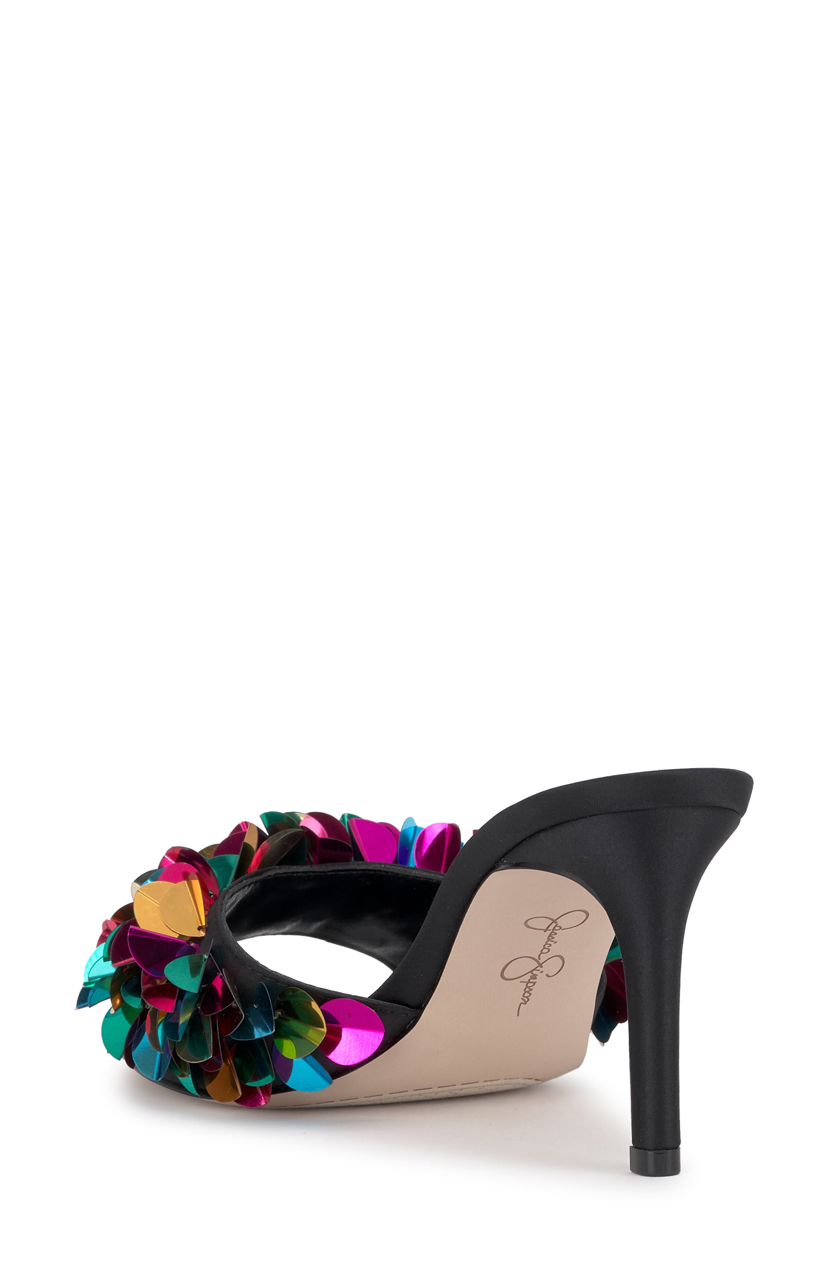 Jessica Simpson Palora Slide Sandal, Alternate, color, Black