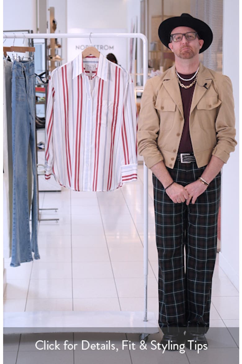 Big Joe Stripe Silk Button-Up Shirt video