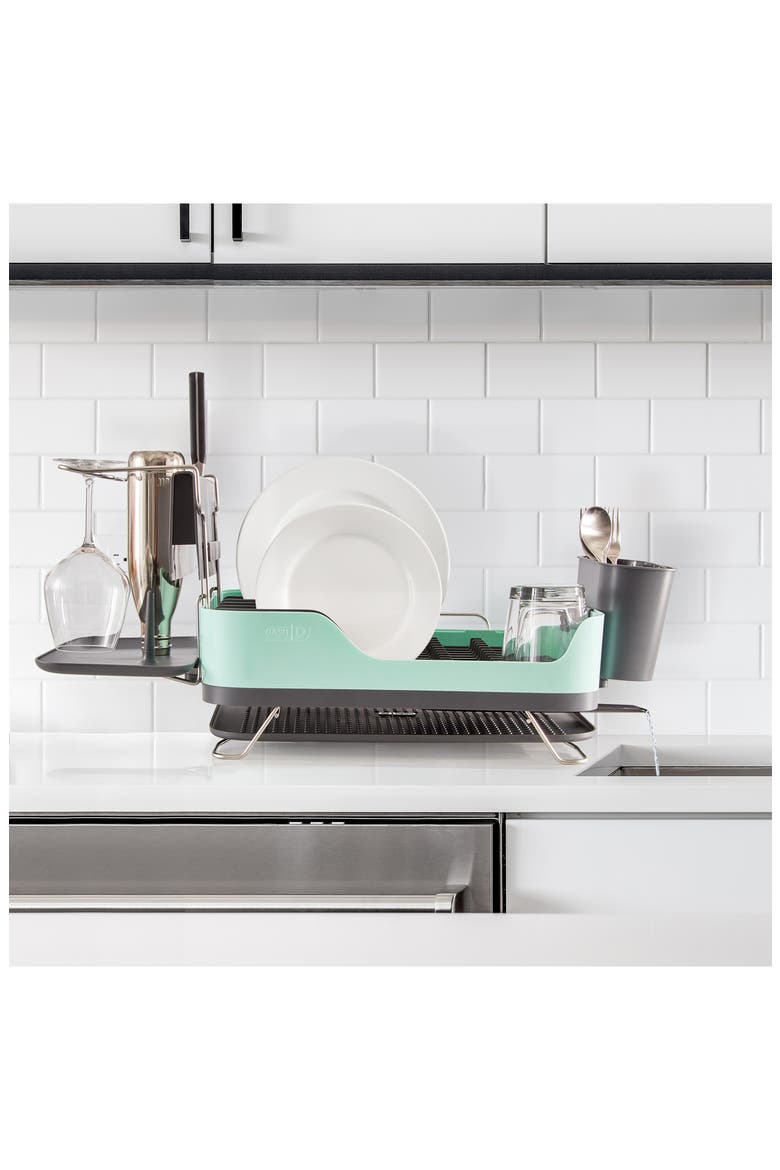 SmartStore Dish Rack, Alternate, color, AQUA