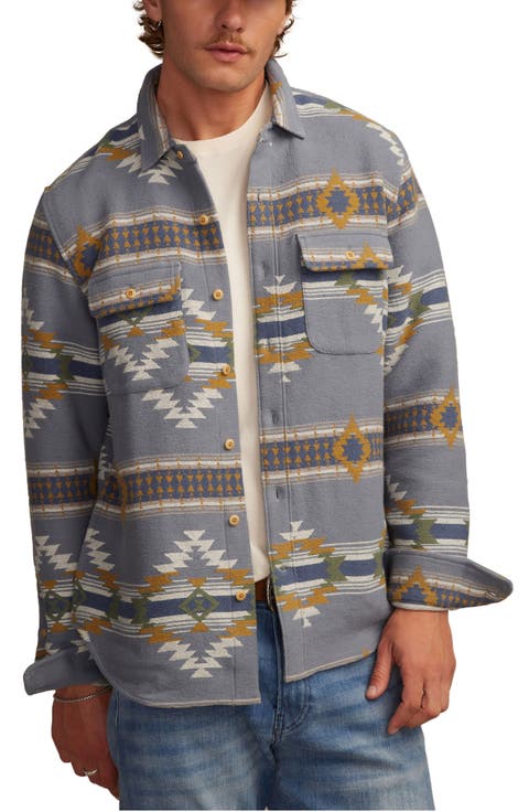 Southwestern Humboldt Button-Up Cotton Shirt
