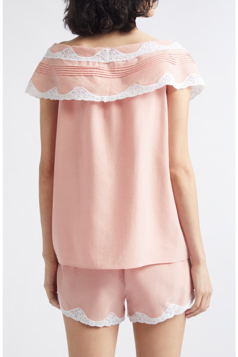 Tabitha Off the Shoulder Top, Alternate, color, BLOSSOM