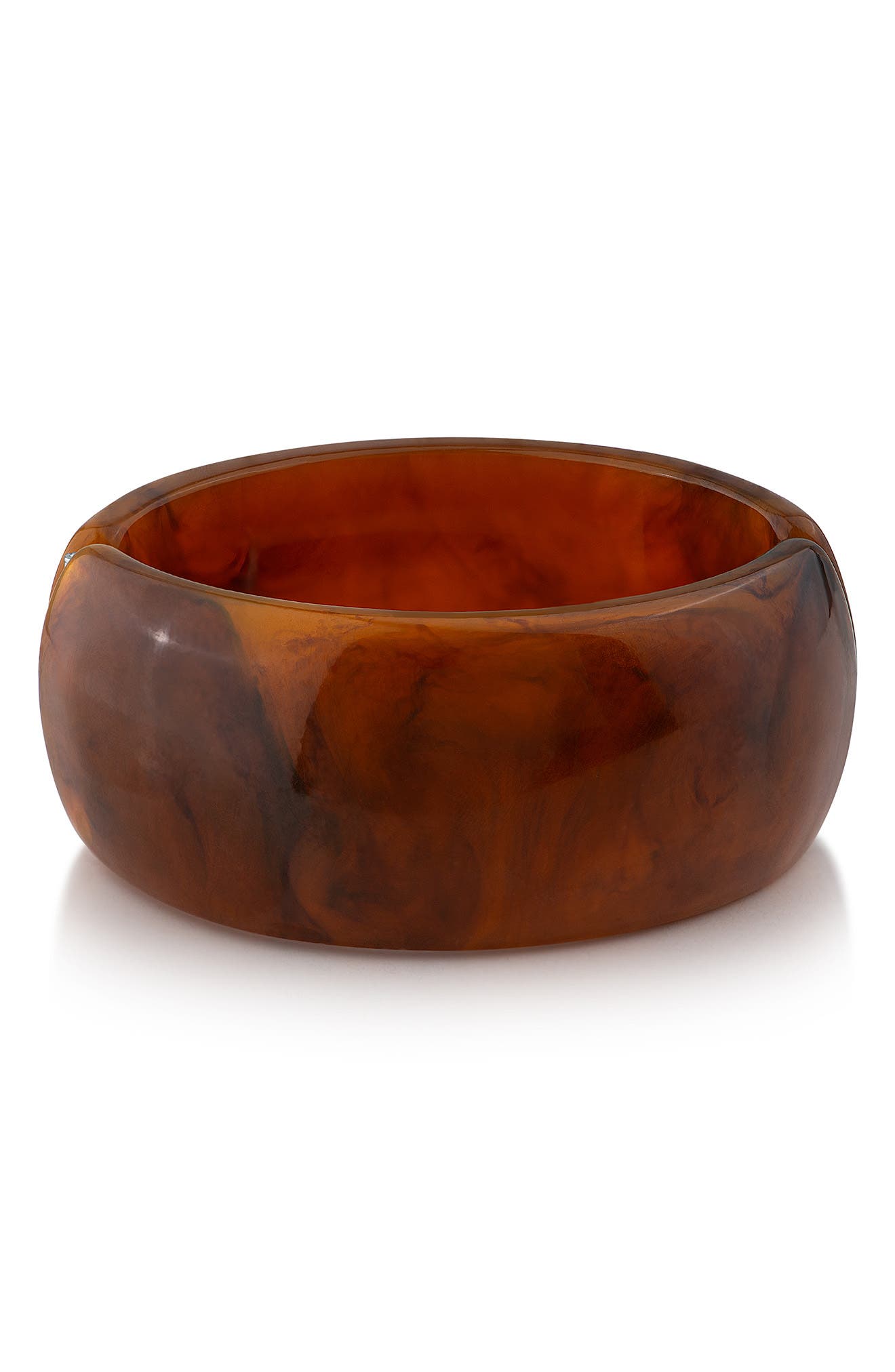 JARDIN Resin Hinge Cuff Bracelet