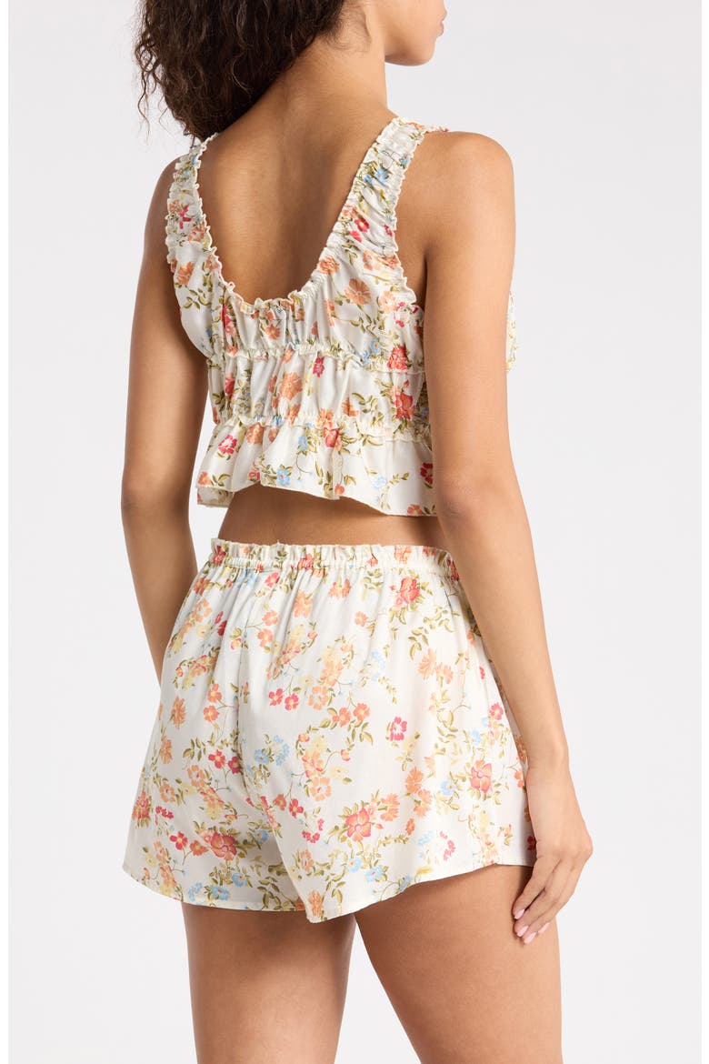 Amber Frill Sleep Shorts, Alternate, color, PEACH PARFAIT