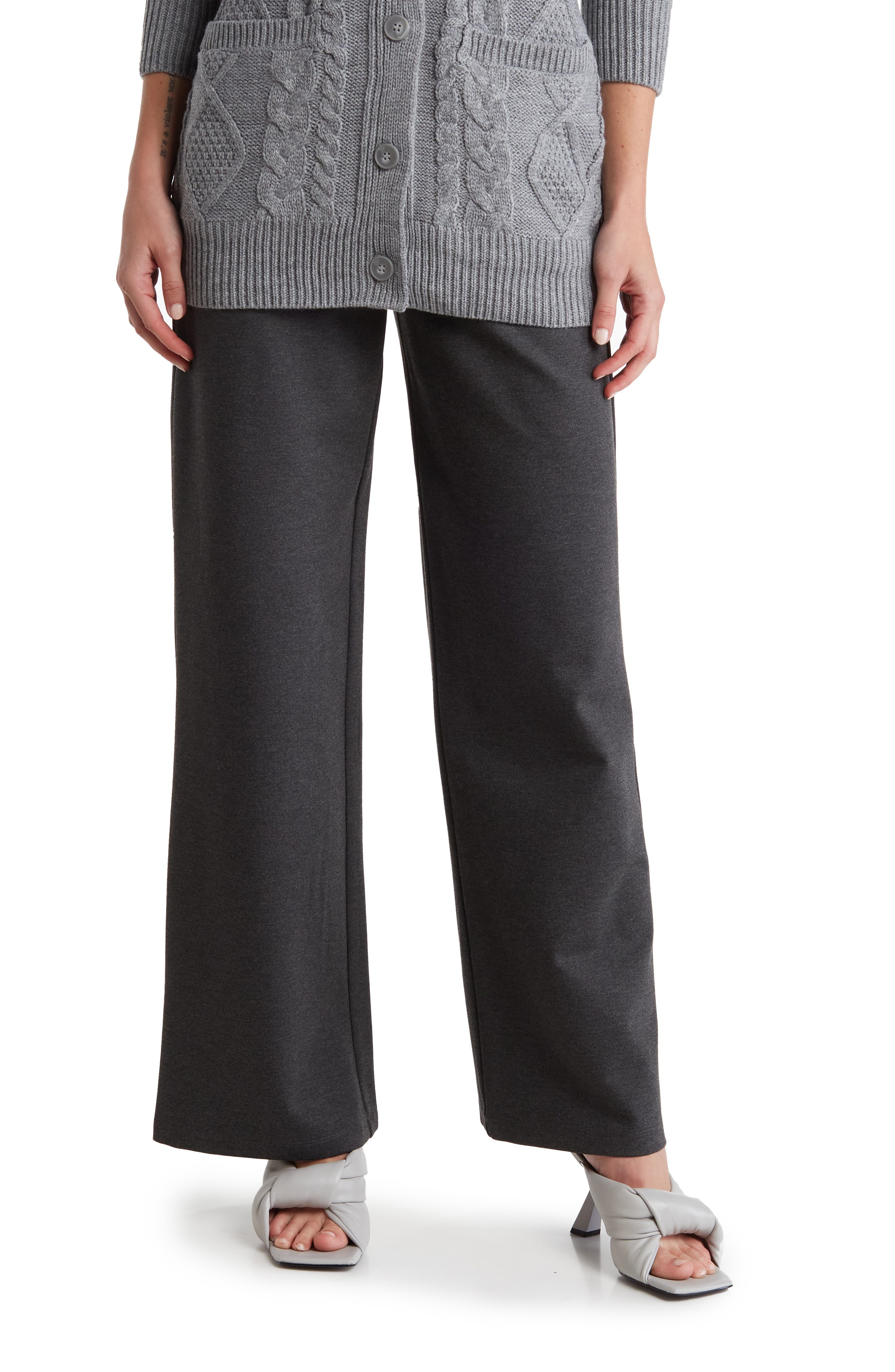 Kim Wide Leg Pull-On Pants - image 3