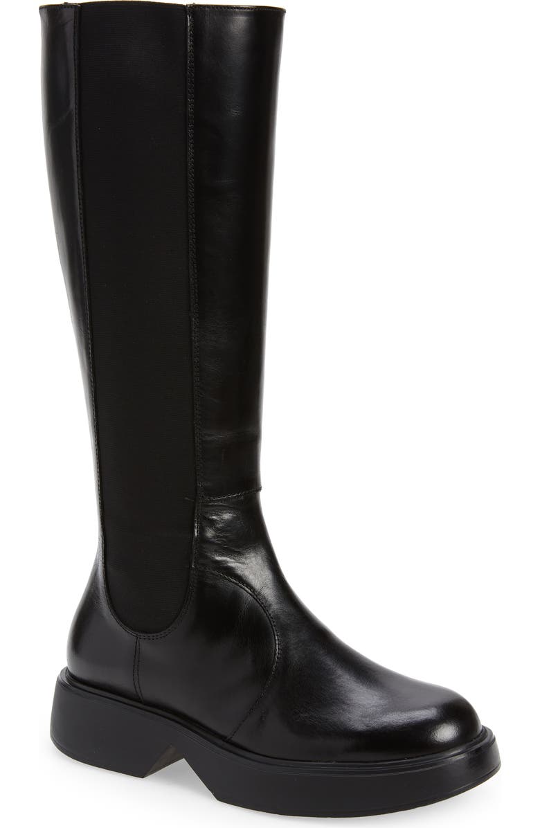 Wonders Knee High Leather Boot, Main, color,