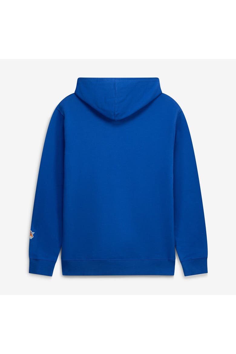 Men's Mitchell & Ness  Blue New York Knicks Fleece Hoodie, Alternate, color, Blue