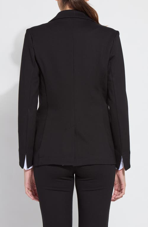 Lyssé One-button Ponte Blazer