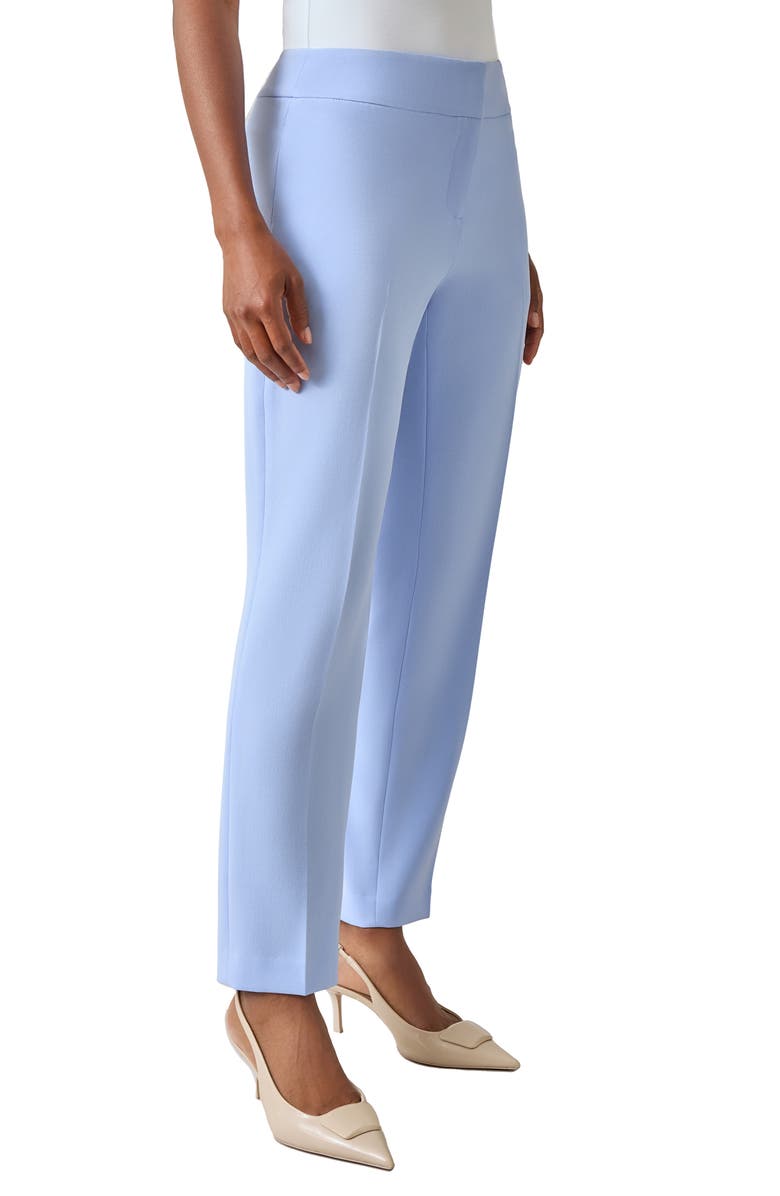 KASPER Flat Front Slim Pants, Alternate, color,