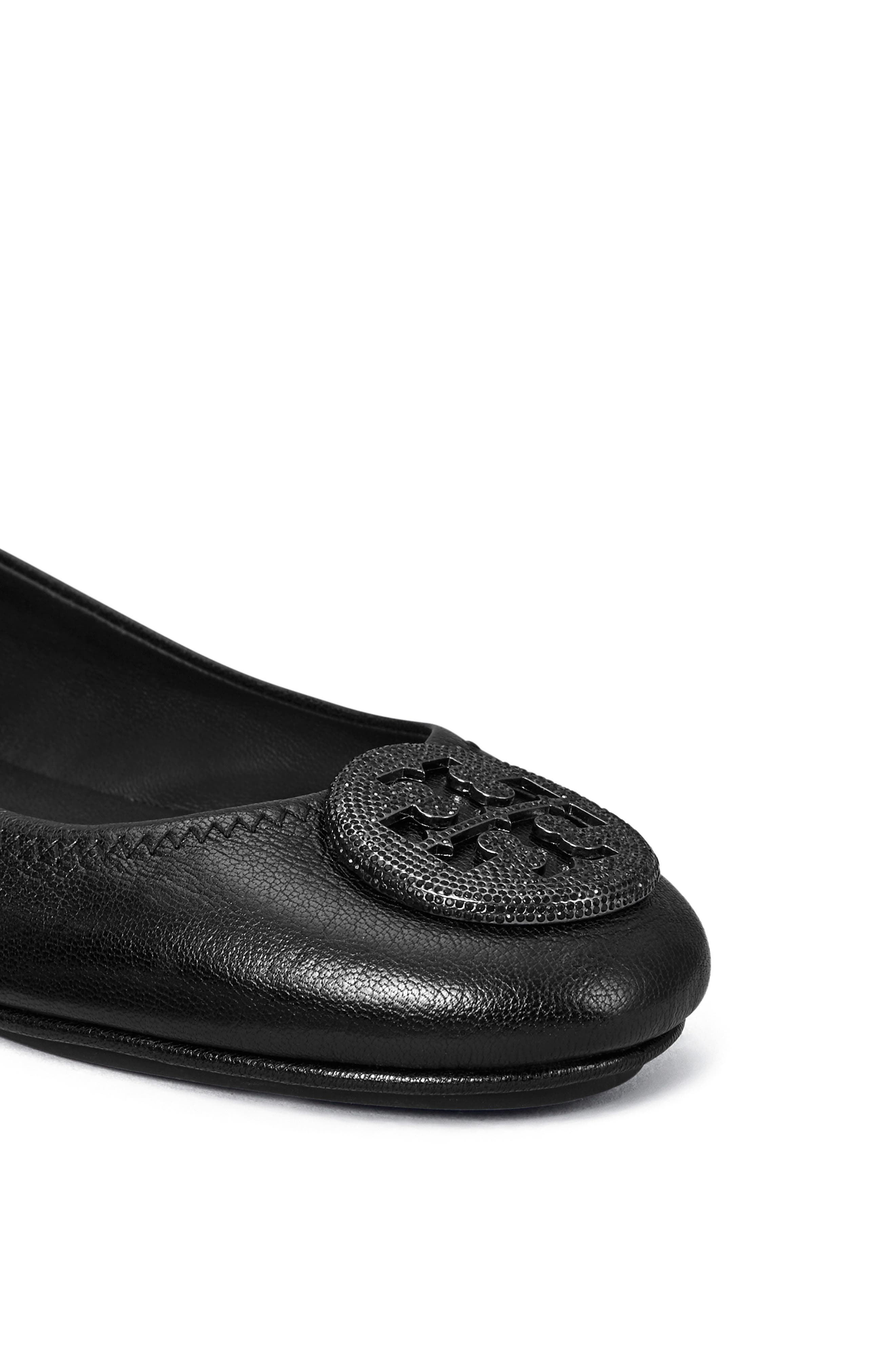 Tory Burch Minnie Pavé Ballet Flat, Alternate, color, 