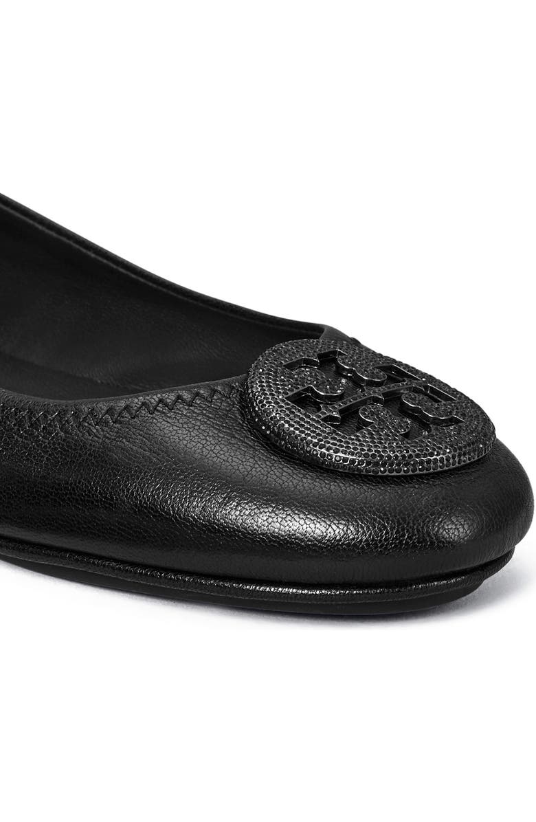 Tory Burch Minnie Pavé Ballet Flat, Alternate, color,