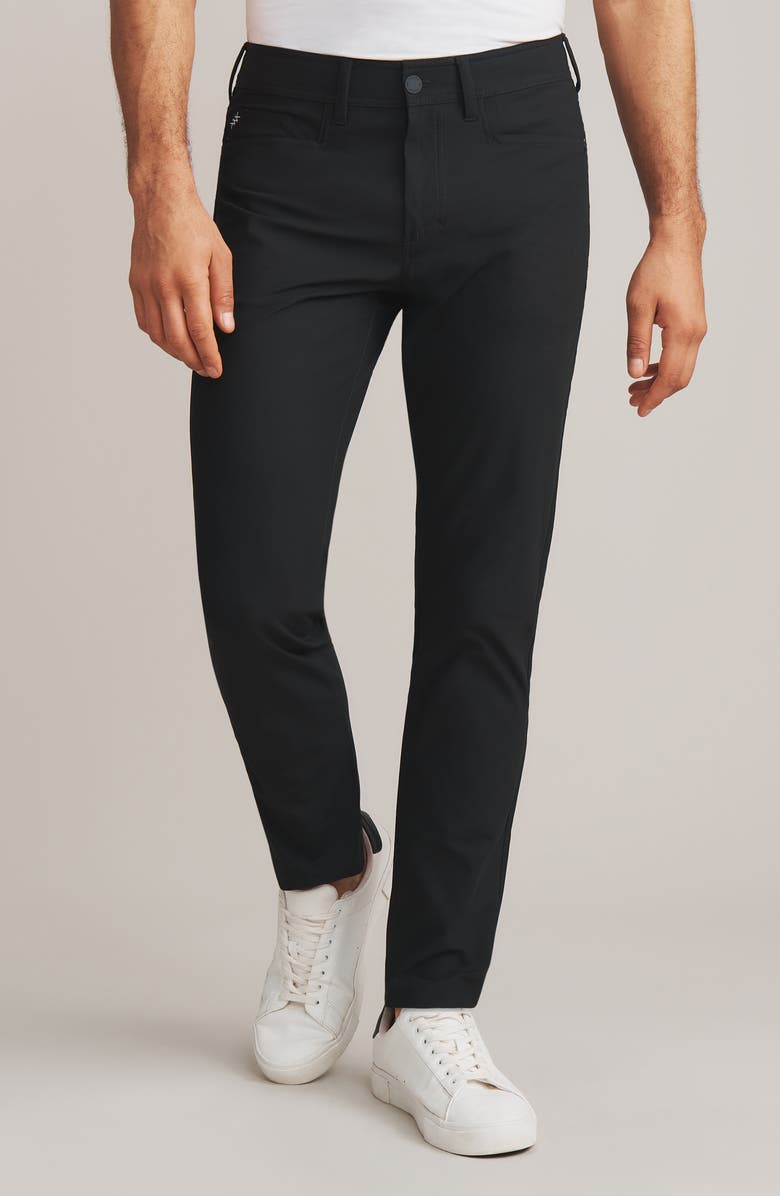 Rhone Commuter Pro Five Pocket Pants, Main, color, Black