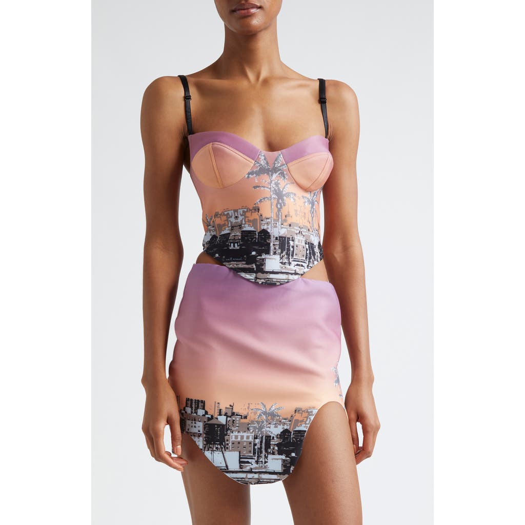 Sammy B Bustier Top in Pink