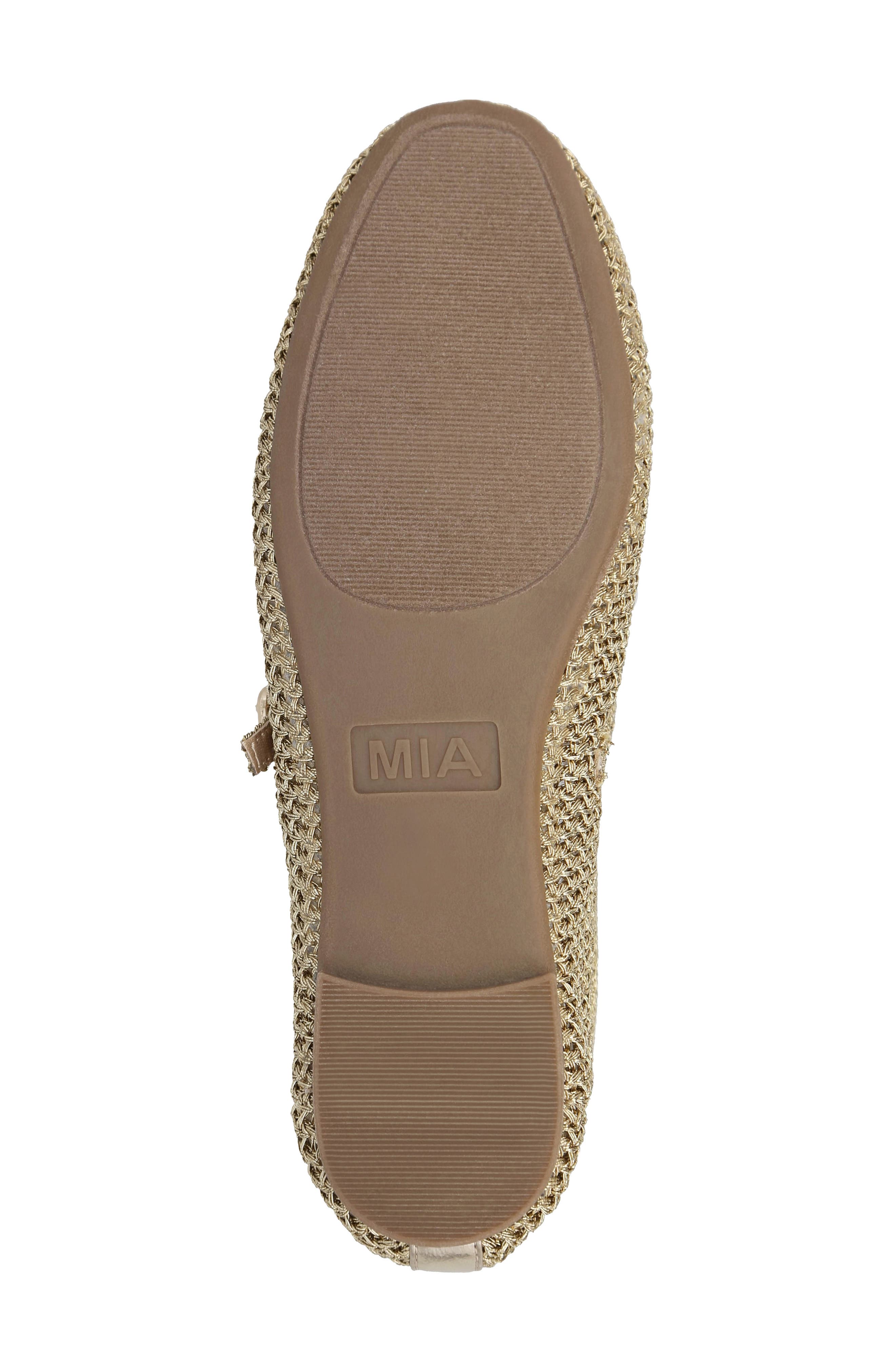 Billa Mary Jane Flat, Alternate, color, SOFT GOLD