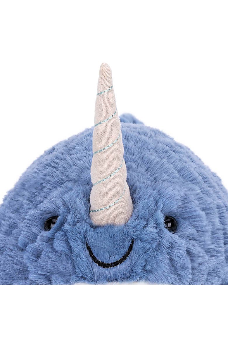 6 Inch Narwhal Henry Weighted Stuffed Animal, Alternate, color, Multicolored