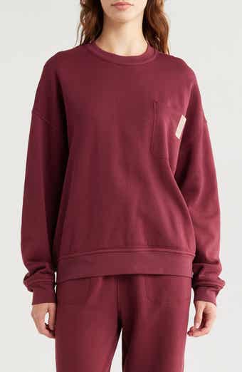 Silksweats™ Oversize Cotton Blend Pajama Sweatshirt