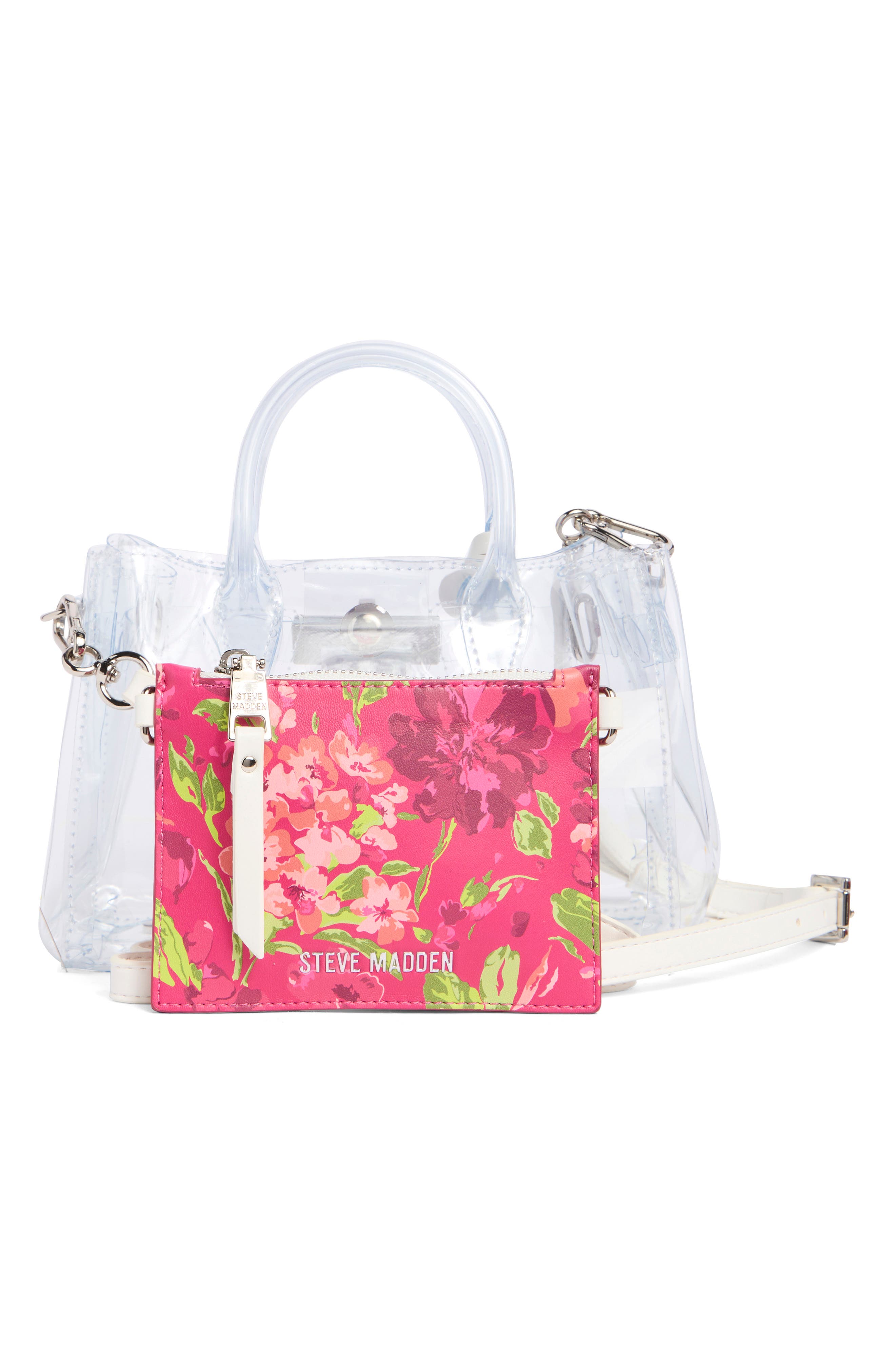 Gummy Mini Clear Jelly Tote, Alternate, color, CLEAR