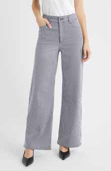 Le Slim Palazzo High Waist Wide Leg Jeans