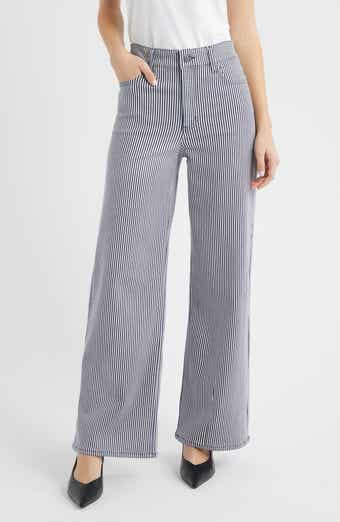 Le Slim Palazzo High Waist Wide Leg Jeans