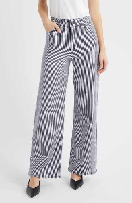 Le Slim Palazzo High Waist Wide Leg Jeans