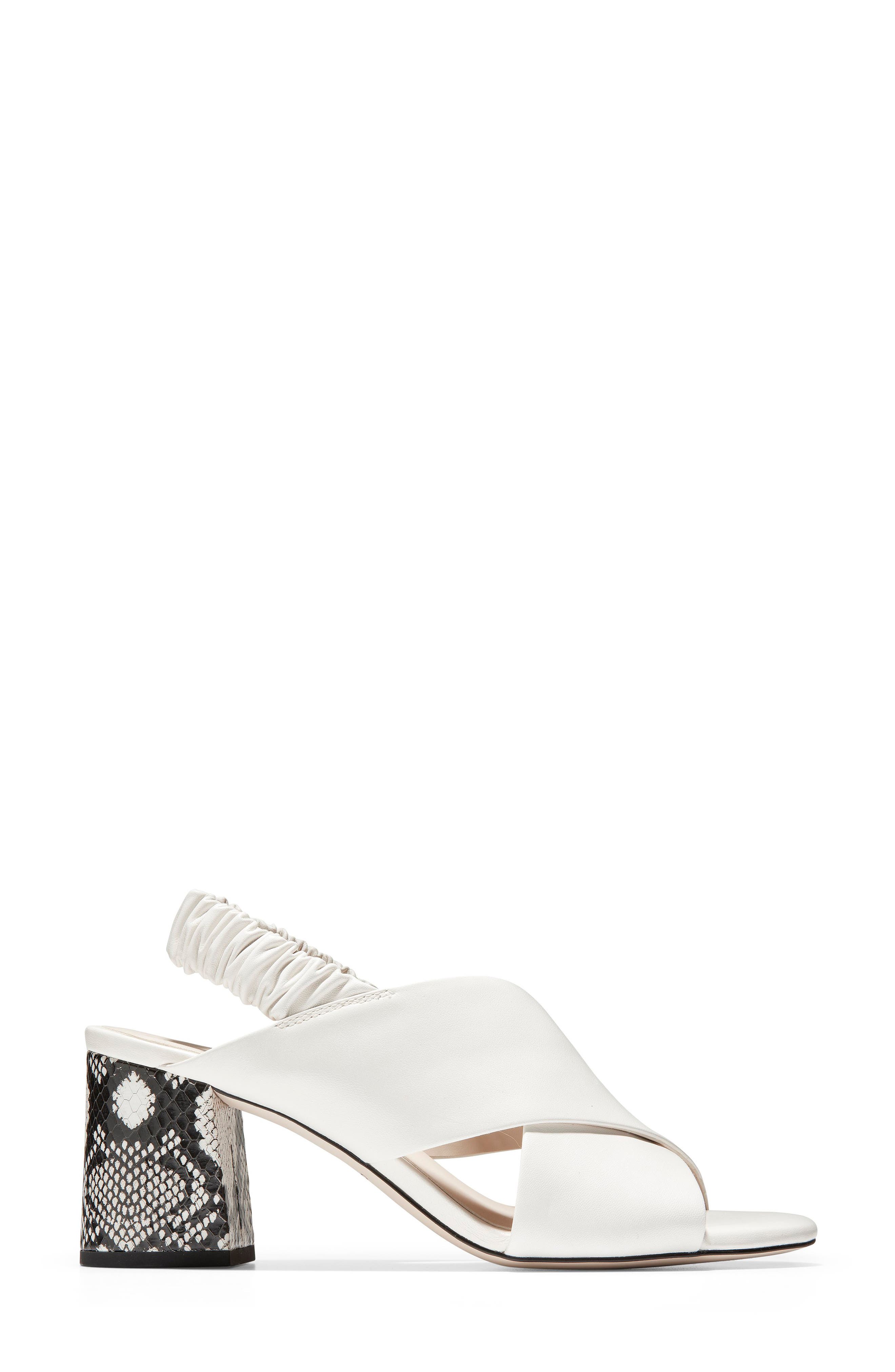 Anastasia Slingback Sandal, Alternate, color, IVORY LEATHER