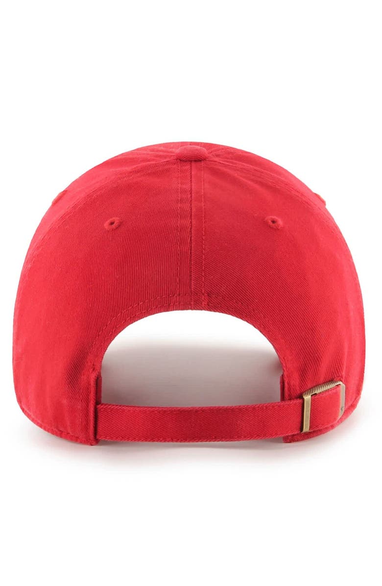 '47 Men's '47 Red Philadelphia Phillies 2025 NL East Division Champions Clean Up Adjustable Hat, Alternate, color, Red