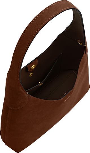Brooklyn 28 Suede Shoulder Bag