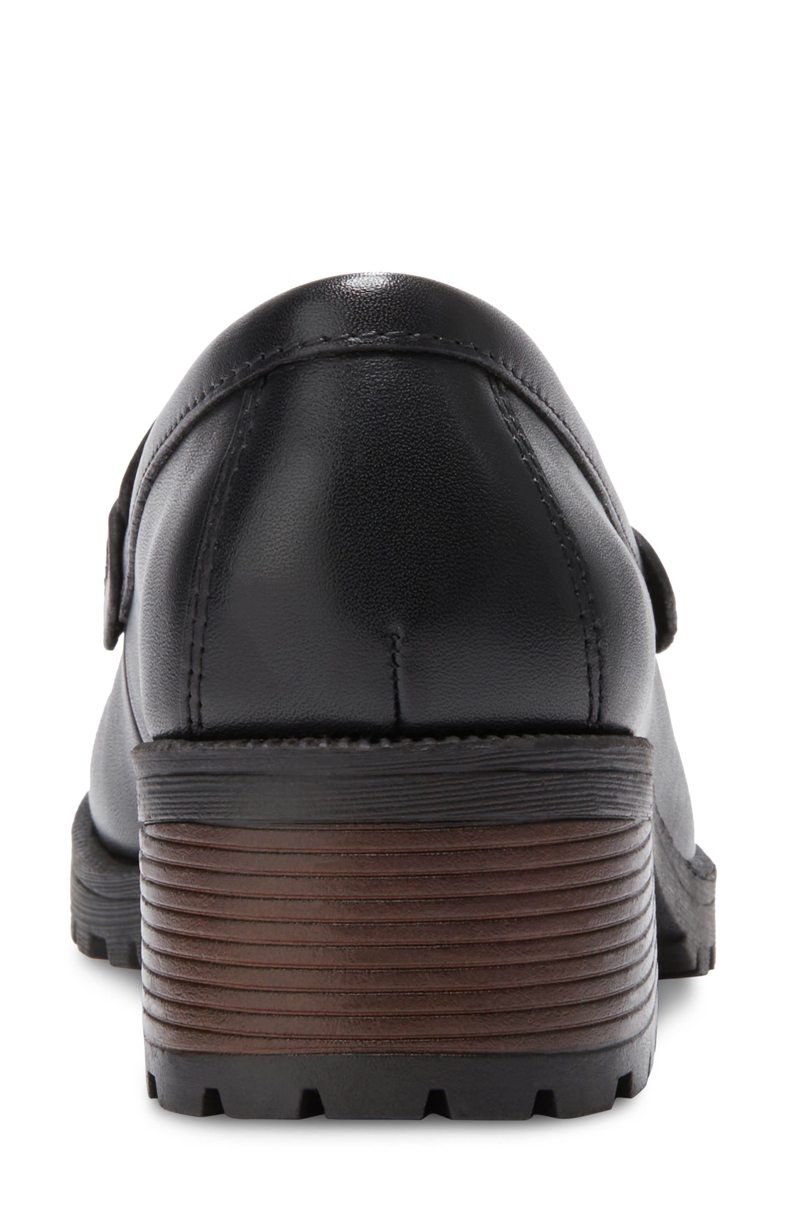 Eastland Gwen Platform Loafer, Alternate, color, Black