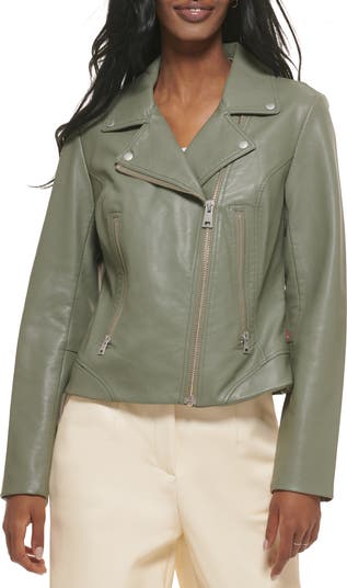 Badgley mischka leather jacket nordstrom best sale