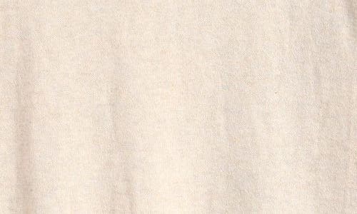 Nordstrom Kids' Cotton & Cashmere Crewneck Sweater In Beige Oatmeal Light Heather