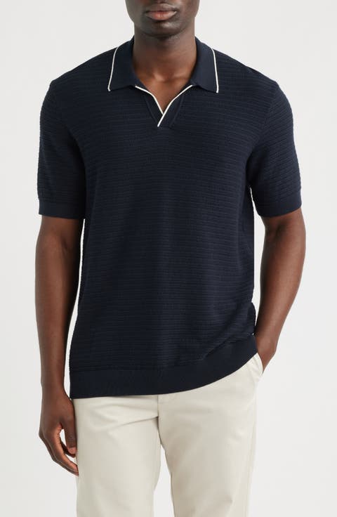 Short Sleeve Sweater Polo