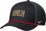 Nike Men's Nike Black South Korea National Team Rise Rope Trucker A-Frame Adjustable Hat