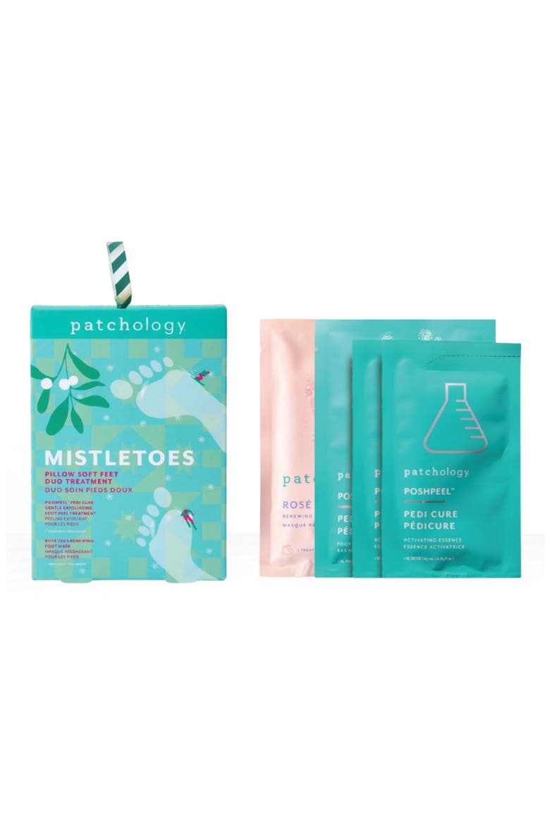 Mistletoes Foot Treatment Set, Main, color, NO COLOR