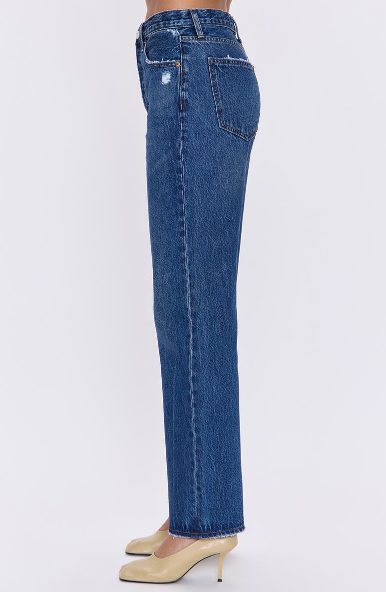 Pistola Cassie High Waist Straight Leg Jeans, Alternate, color, Cameo Vintage