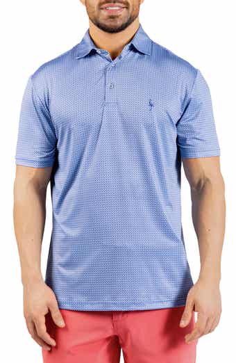 Mosaic Tiles Printed Performance Polo